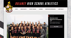 Desktop Screenshot of dulaneyathletics.org